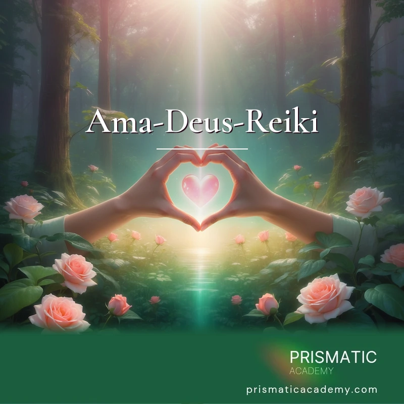 Ama Deus Reiki Distance Certification Course with Manual