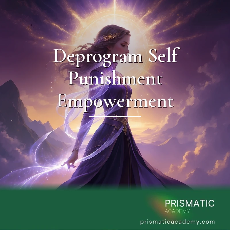 Deprogram Self Punishment Empowerment Certification Training with Manual