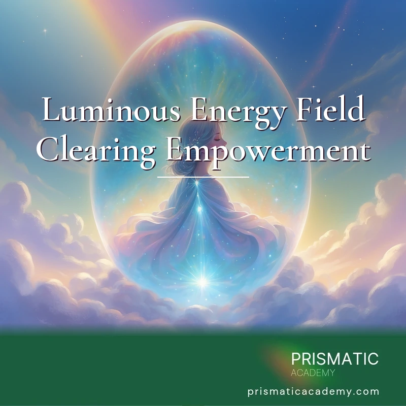 Luminous Energy Field Clearing Empowerment Certification Training with Manual