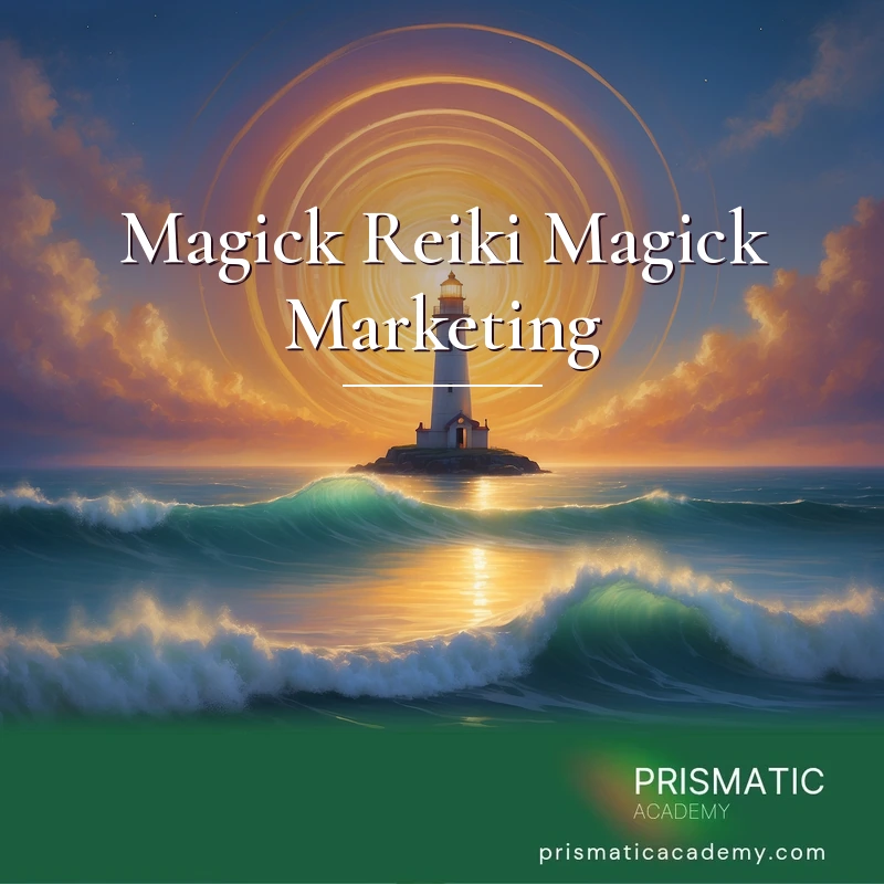 Magick Reiki Magick Marketing Distance Course with Manual