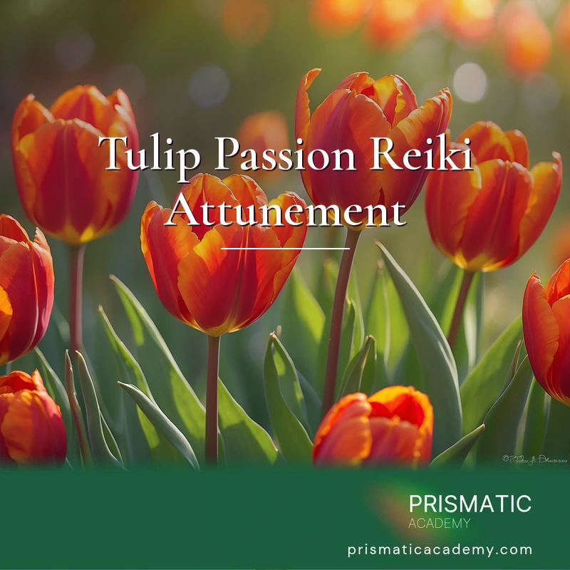 Tulip Passion Reiki Attunement Certification Training with Manual