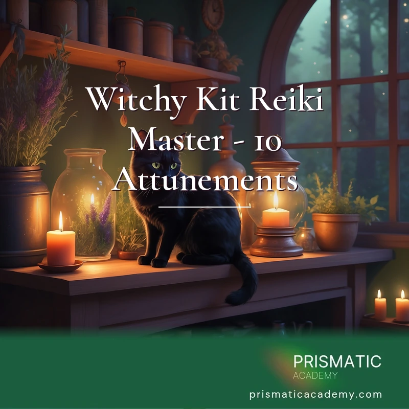 Witchy Kit Reiki Master - 10 Attunements Online Training Course
